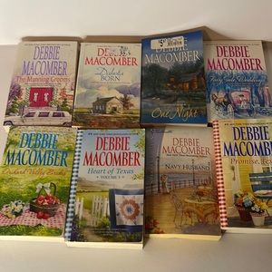 Eight Debbie Macomber Books